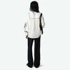 ZADIG & VOLTAIRE コットン KOZAK刺繍 オーバーサイズ ブラウス WWSH00498_WHITE 146277814 [P]