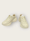 Gucci Lemon Lettering Logo Leather Layton Sneakers 146277923 [P]