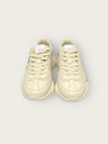 Gucci Lemon Lettering Logo Leather Layton Sneakers 146277923 [P]