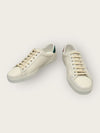 GUCCI アイボリーブレードロゴエーススニーカー 146278006 [P]
