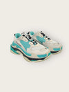 BALENCIAGA ホワイトミント トリプルS スニーカー 146278314 [P]