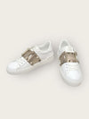 VALENTINO ブロンズ ホワイト ヒドゥン アンタイトル スニーカー 146278322 [P]