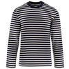 MAISON KITSUNE 23SS フォックスストライプTシャツ (SKU: FU00115KJ0044 S198) 49392016 [P]