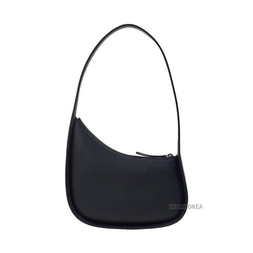 The Row W1249L52 BLPL FW25 Women's Half Moon Leather Tote Bag 146278702