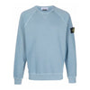 STONE ISLAND Stone 22SS Wappen Patch Sweatshirt Himmelblau 761566360 V0146 30009824 [P]