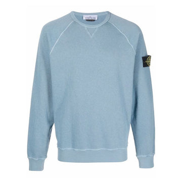 Stone Island Stone 22SS Logo Patch Sweatshirt Sky Blue 761566360 V0146 30009824