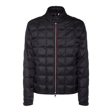 MONCLER Lelaches バイカー ジャケット ブラック 1A00098 597YF 999 142137665 [P]
