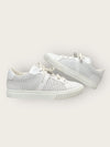 HERMES Weiße Silberne Day Kelly Sneakers 146309359 [P]
