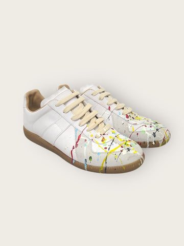 Maison Margiela German Army Painted Sneakers 39.5 146309760