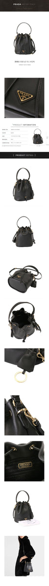 PRADA Reedition Mini Bucket Bag 1BE067 2CYS F0002 124499093 [P]