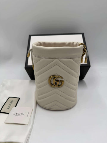 GUCCI GG Marmont Mini Bucket Bag 146330613