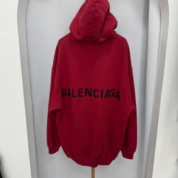 BALENCIAGA Weißes Logo Kapuzenpullover M 100-105 146330636