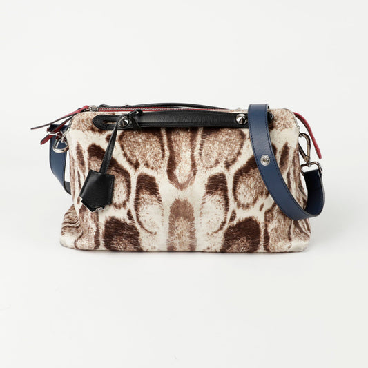FENDI 8BL125 レオパード バイ ザ ウェイ トート ショルダーバッグ 145969269 [P]
