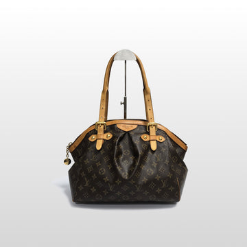 Louis Vuitton Tivoli PM Monogram Canvas Tote Bag Brown M40143 139448758