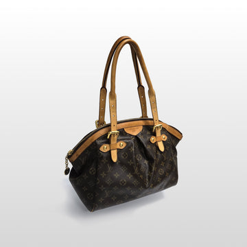 Louis Vuitton Tivoli PM Monogram Canvas Tote Bag Brown M40143 146332915