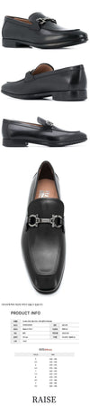 Salvatore Ferragamo REE Silver Double Gancini Loafers Black 0735236 48938596 [P]