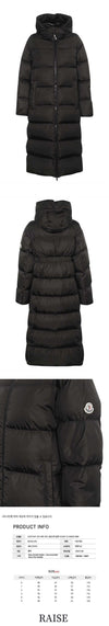 Moncler CATCHET Logo Hooded Padded Jacket Black 1C000 13 539ZD 999 55461537 [P]