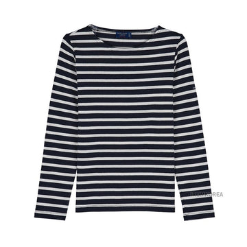 Saint James MERIDAME II NOIR ECRU FW25 Women's Meridame II T-shirt 146334664