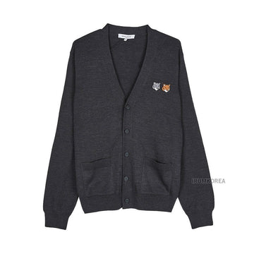 Maison Kitsune Double Bold Fox Cardigan 146336385