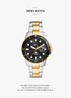 FOSSIL FS6031 (Blauer Taucher) Herren Metall Uhr 144732898 [P]