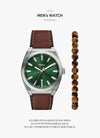 FOSSIL Everett Armbandset Herren Lederuhr FS6080SET 144732906 [P]