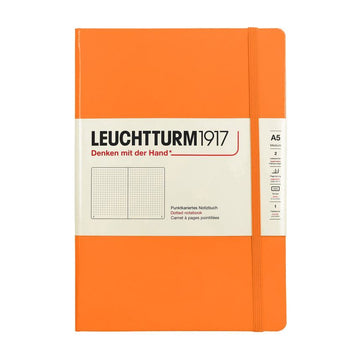 LEUCHURM ハードカバー・ミディアムA5・ライジングサン・ドットノート 363387 146352356 [P]
