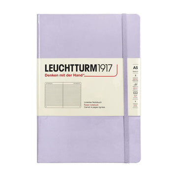 LEUCHURM ハードカバー ミディアム A5 ライラック 146352382 [P]