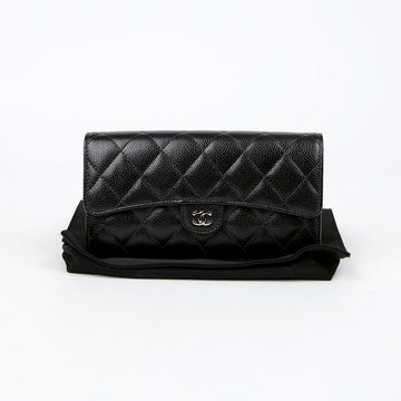 CHANEL AP0241 Caviar Skin Klassischer Geldbeutel 145696044