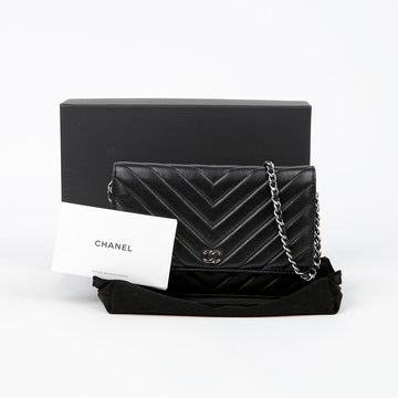 CHANEL Chevron Classic WOC Crossbody AP0250 145741423