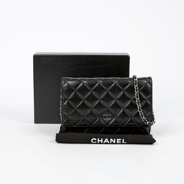 CHANEL AP0250 Lambskin Classic WOC Shoulder Crossbody Bag 146230983