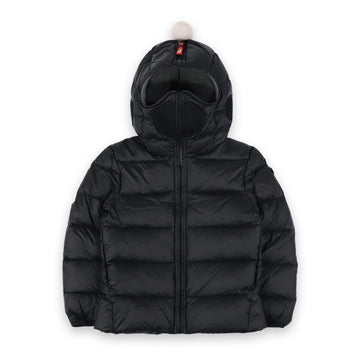 Ai Riders A.I. Riders Kids Nylon Goggles Hooded Short Padded Jacket (Black) JK 794B T KJ5 90 146364127