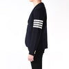 Thom Browne Diagonal Merino Wool Knit Jacket Navy 00014 415 146392029 [P]