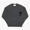 AMI Big Heart Logo Intarsia Unisex Knit 146392088 [P]