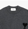 AMI Big Heart Logo Intarsia Unisex Knit 146392088 [P]