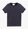 Courreges Logo Contrast Ringer Women's T-shirt B155 146392152 [P]