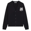 Maison Kitsune Fox Head Intarsia Comfort Cardigan 146392995 [P]
