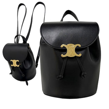 Celine Triomphe Smooth Calfskin Bonnie Backpack 146393269