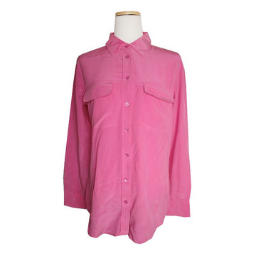 Equipment Fuchsia Pink Silk Shirt 55 146405782