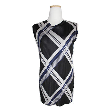 Burberry Pleated Check Sleeveless Top 66 146454180