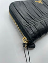 Prada Gaufre Long Wallet Black 1M0506 146458993 [P]