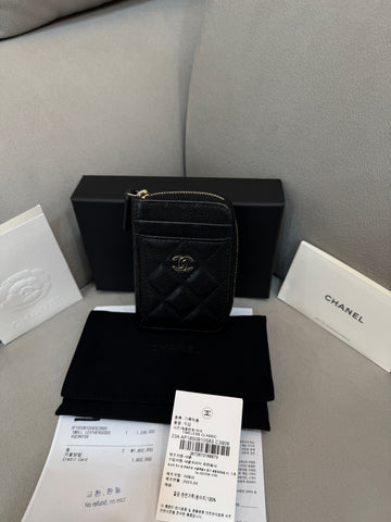 CHANEL デパート版 クラシック マルチ ジッパー カードケース 146460546