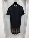 BALENCIAGA プラネットレイヤード半袖ドレス 36サイズ 146463294 [P]