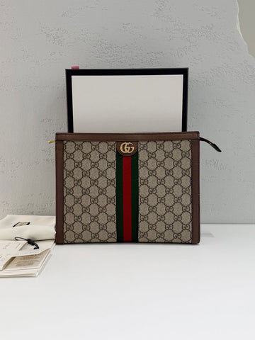Gucci Ophidia GG Web Stripe Clutch 625549 146534552