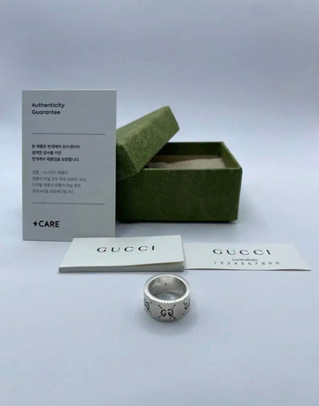 GUCCI リング 8号 ゴーストリング 9mm 455318 146550398