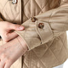 BURBERRY ダイヤモンドキルティングジャケット ベージュ 8049868 146647853 [P]