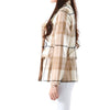 BURBERRY アネット チェック ストリング ファネルネック ジャケット ベージュ 8055266 146648003 [P]