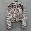 LOUIS VUITTON モノグラム フローラル クロップ ジャケット 66 146235381 [P]