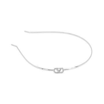 Valentino Garavani V Logo Hairband 144731751 [P]
