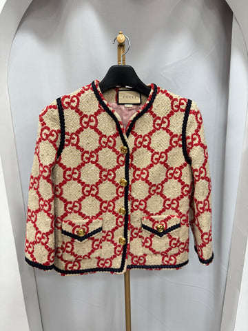 Gucci New Condition Jacquard Jacket Size 38 146687392