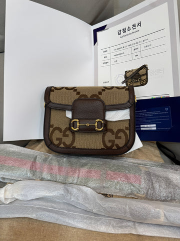 GUCCI 1955 ホースビット ミニ ジャンボ ショルダーバッグ 146687461